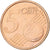 Cypr, 5 Euro Cent, 2008, BU, MS(65-70), Miedź platerowana stalą, KM:80