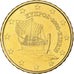 Cyprus, 10 Euro Cent, 2008, BU, FDC, Nordic gold, KM:81