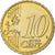 Chypre, 10 Euro Cent, 2008, BU, FDC, Or nordique, KM:81