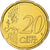 Chipre, 20 Euro Cent, 2008, BU, MS(65-70), Nordic gold, KM:82