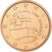 San Marino, 5 Euro Cent, 2006, Rome, BU, STGL, Copper Plated Steel, KM:442
