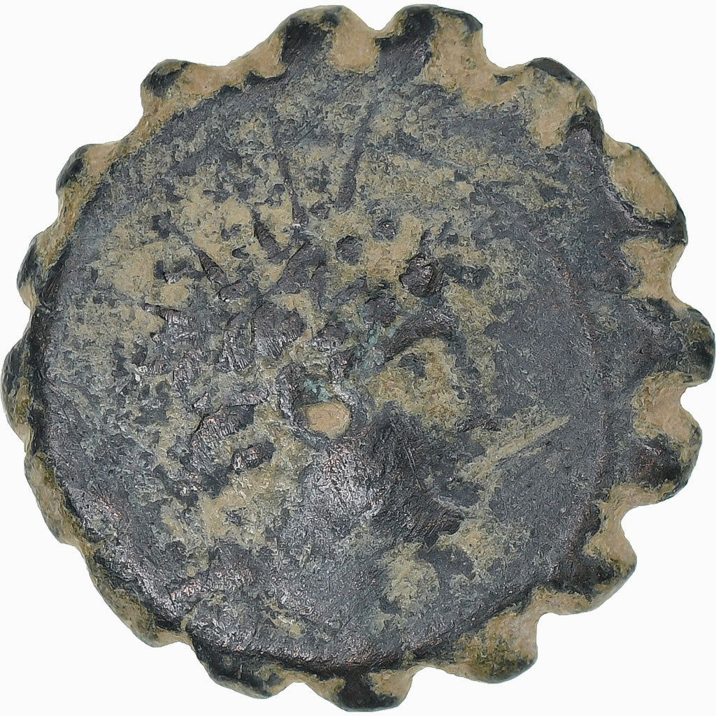Seleukid Kingdom, Antiochos VI Dionysos, Serrate Æ, 144-142 BC, Antiochia ad