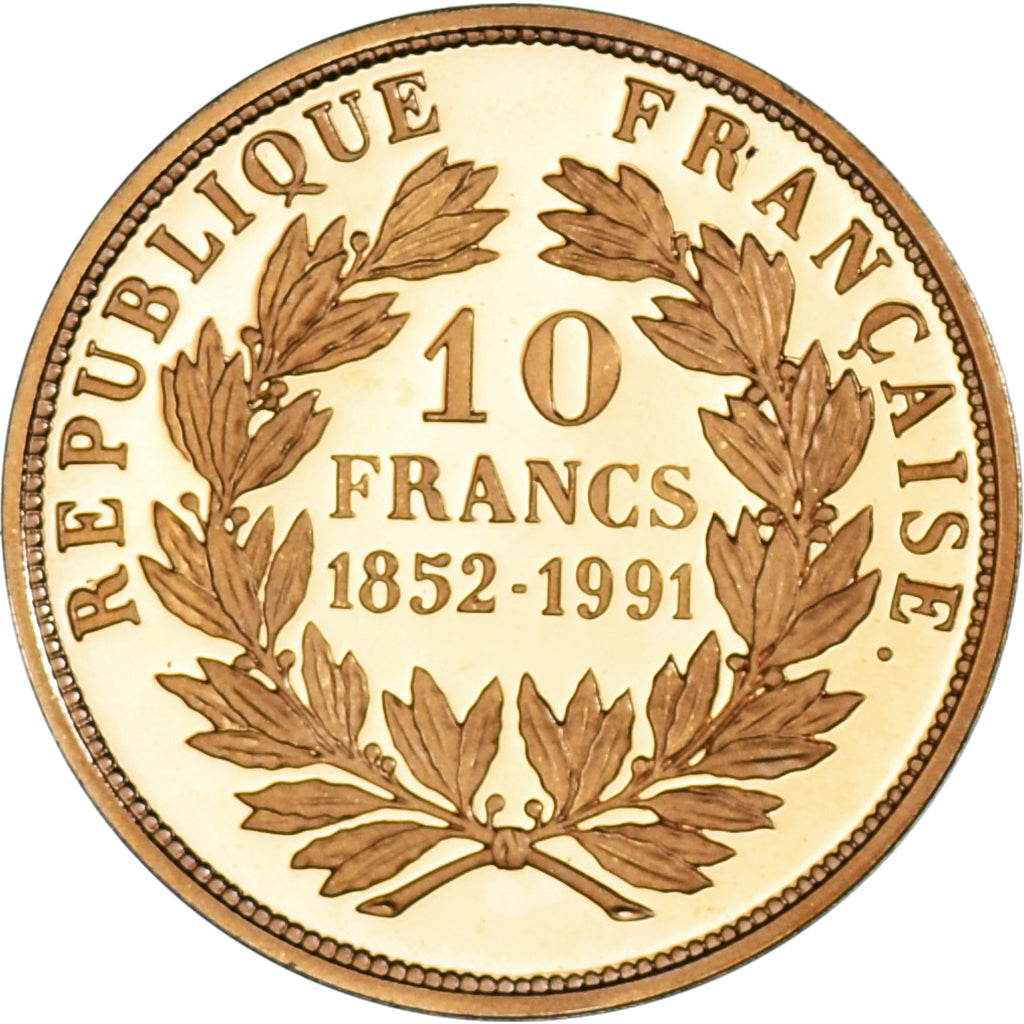 Munten, Frankrijk, 50 Francs, 1991, Monnaie de Paris, Belle Epreuve Or 50 francs