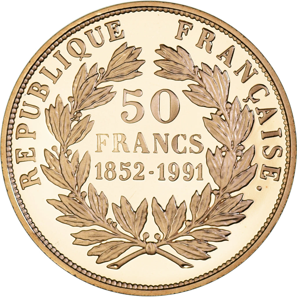 Moneta, Francja, 10 Francs, 1991, Monnaie de Paris, Belle Epreuve Or 10 francs