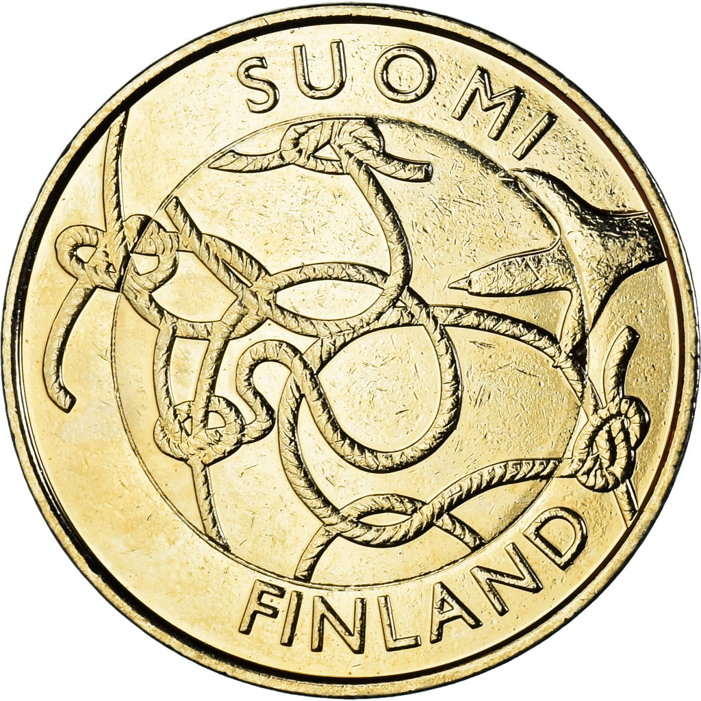 Finlândia, 5 Euro, Province de Häme, 2011, Vantaa, Dorée, MS(63)