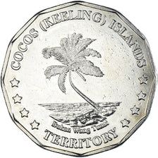 Coin, COCOS (KEELING) ISLANDS, 50 Cents, 2004, Roger Williams, Massachusetts