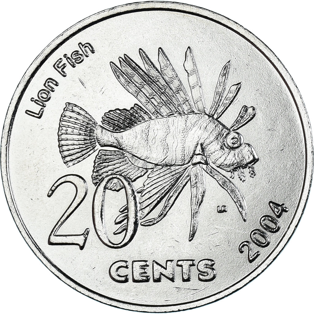 Coin, COCOS (KEELING) ISLANDS, 20 Cents, 2004, Roger Williams, Massachusetts