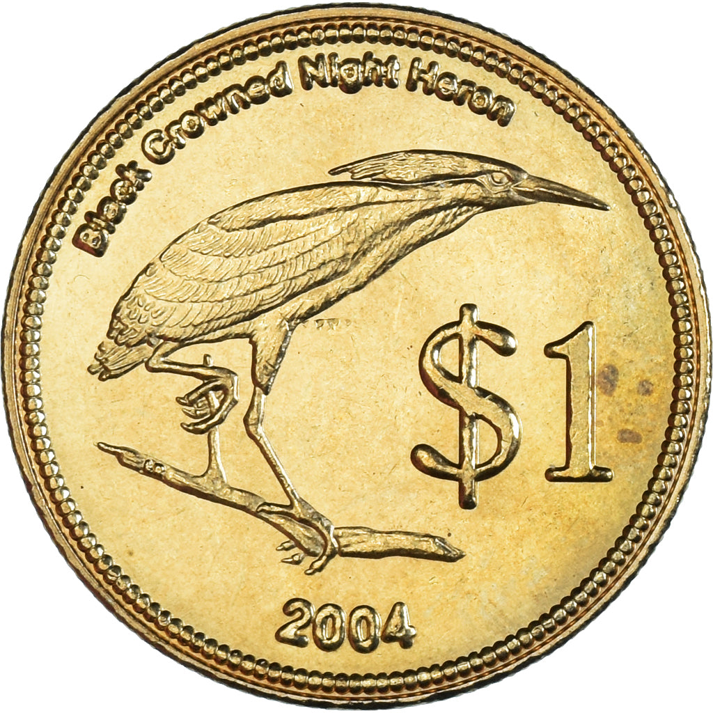 Coin, COCOS (KEELING) ISLANDS, Dollar, 2004, MS(63), laiton, KM:15