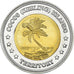 Coin, COCOS (KEELING) ISLANDS, 5 Dollars, 2004, MS(63), Bi-Metallic