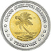 Coin, COCOS (KEELING) ISLANDS, 5 Dollars, 2004, MS(63), Bi-Metallic