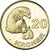 Monnaie, Groenland, 20 Kroner, 2010, Ours polaire et ourson., SPL, Laiton