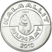 Coin, Groenland, 2 Kroner, 2010, Bœuf musqué., MS(63), Cupronickel
