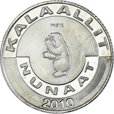 Munten, Groenland, Krone, 2010, Narval., UNC-, Cupronickel