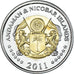 Coin, India, 10 Rupees, 2011, ANDAMAN & NICOBAR ISLANDS ., MS(63), Bi-Metallic