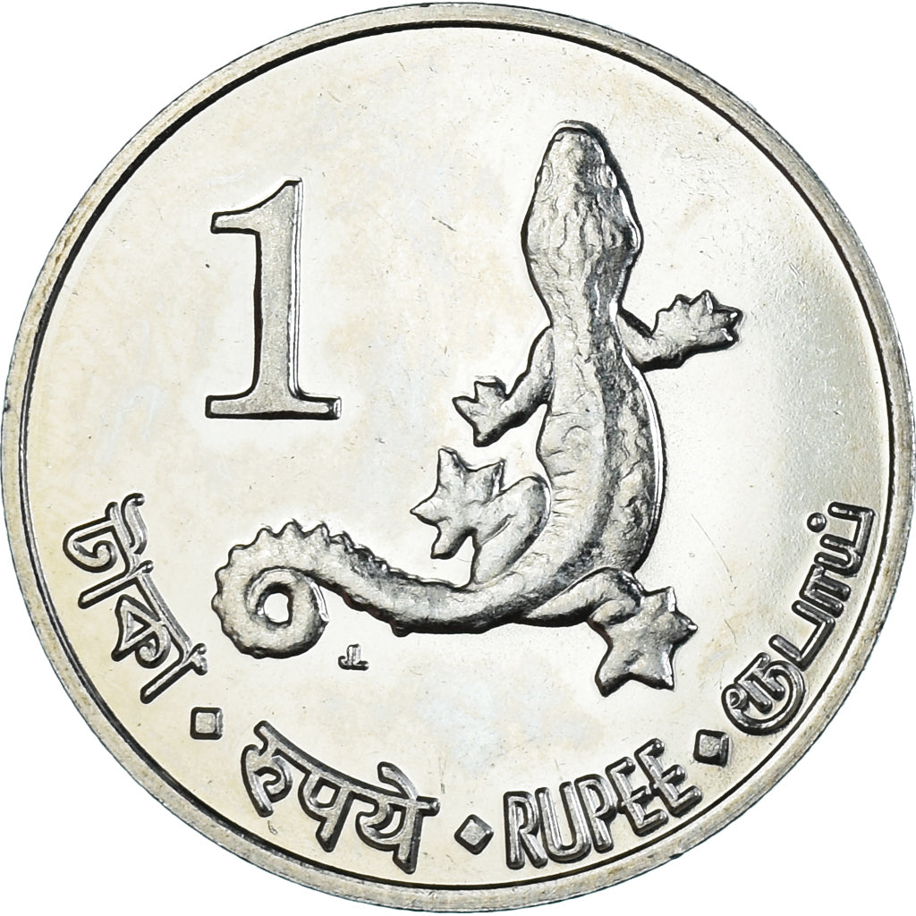 Coin, India, Rupee, 2011, îles Andaman et Nicobar., MS(63), Cupronickel