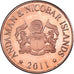 Coin, India, 25 Paise, 2011, îles Andaman et Nicobar., MS(63), Cuivre recouvert
