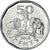 Coin, Swaziland, 50 Cents, 2018, ESWATINI, MS(63), Stainless Steel