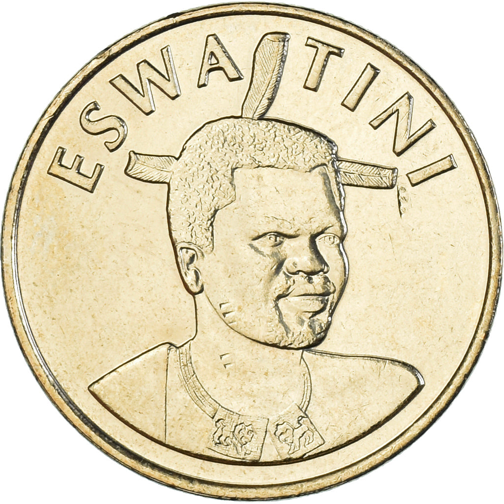 Coin, Swaziland, 2 Emalangeni, 2021, ESWATINI, MS(63), Aluminum-Bronze