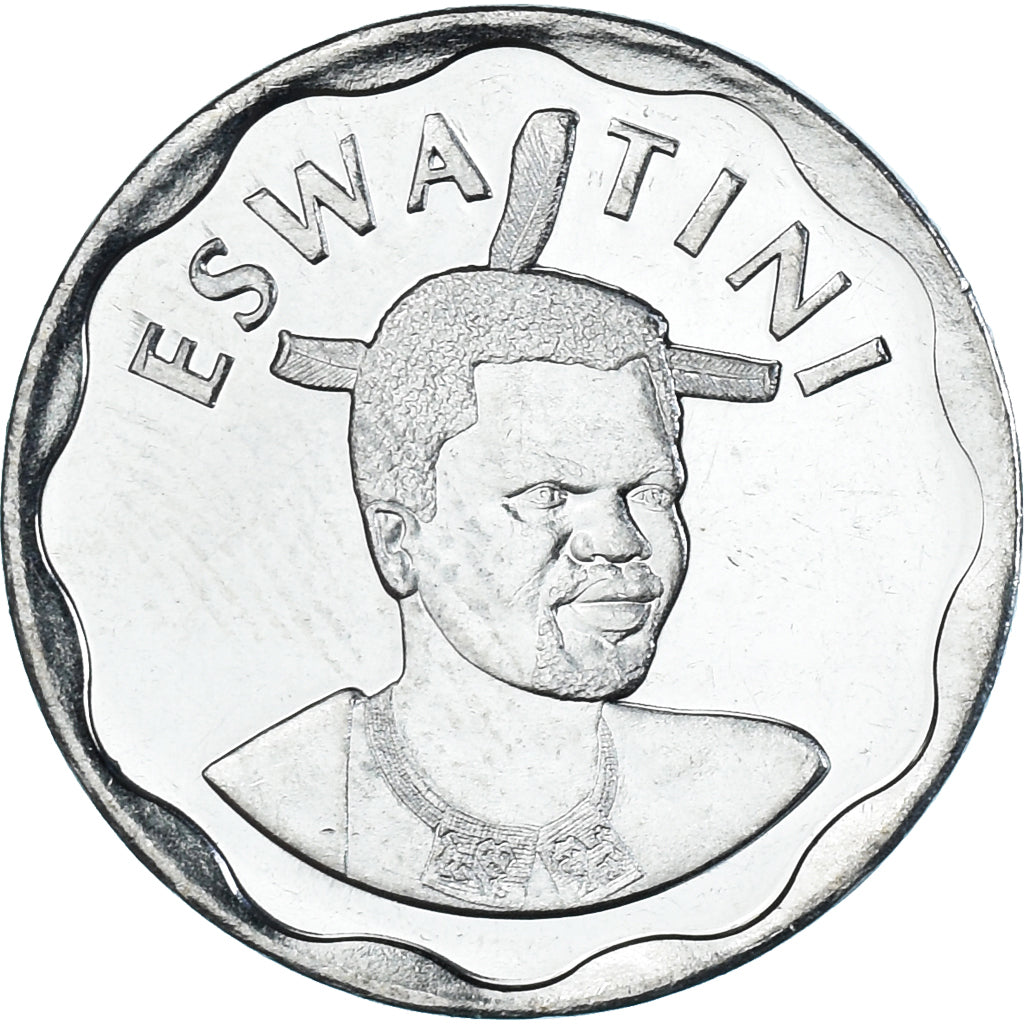 Coin, Swaziland, 20 Cents, 2018, ESWATINI, MS(63), Acier inoxydable