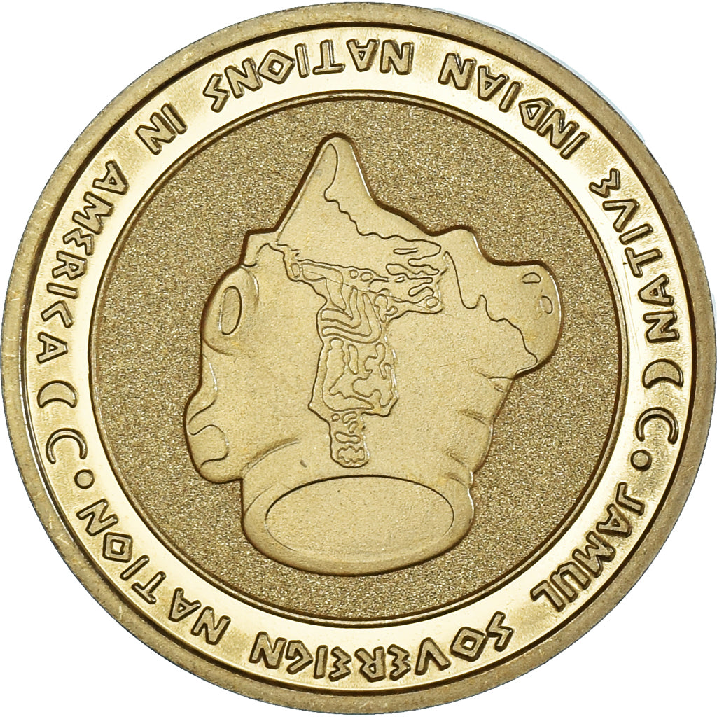 Coin, United States, One Dollar, 2023, Catawba tribes.BE, MS(63), laiton