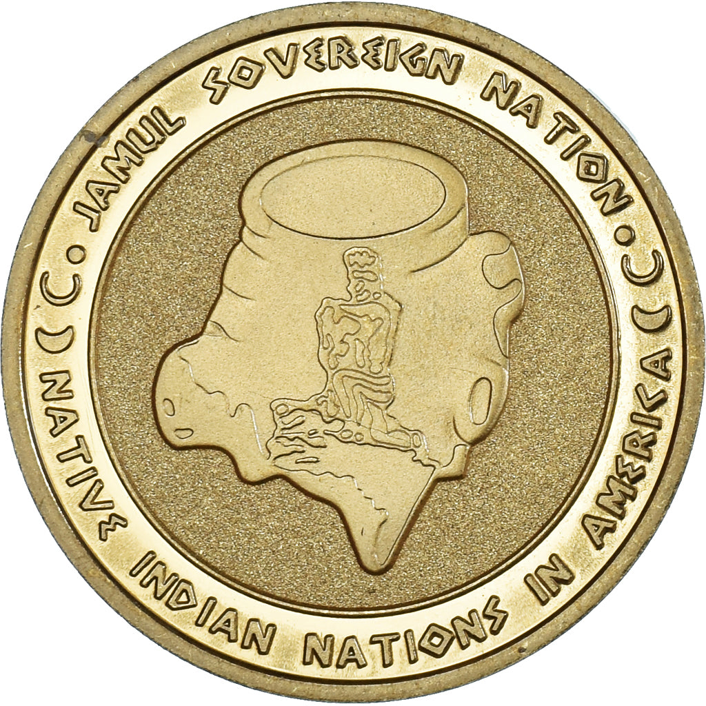 Coin, United States, One Dollar, 2023, Catawba tribes.BE, MS(63), laiton