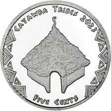 Coin, United States, 5 Cents, 2023, Catawba tribes.BE, MS(63), Cupronickel
