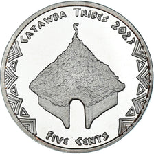 Coin, United States, 5 Cents, 2023, Catawba tribes.BE, MS(63), Cupronickel