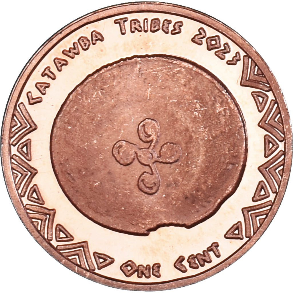 Coin, United States, Cent, 2023, Catawba tribes.BE, MS(63), Cuivre