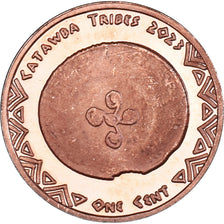 Coin, United States, Cent, 2023, Catawba tribes.BE, MS(63), Cuivre