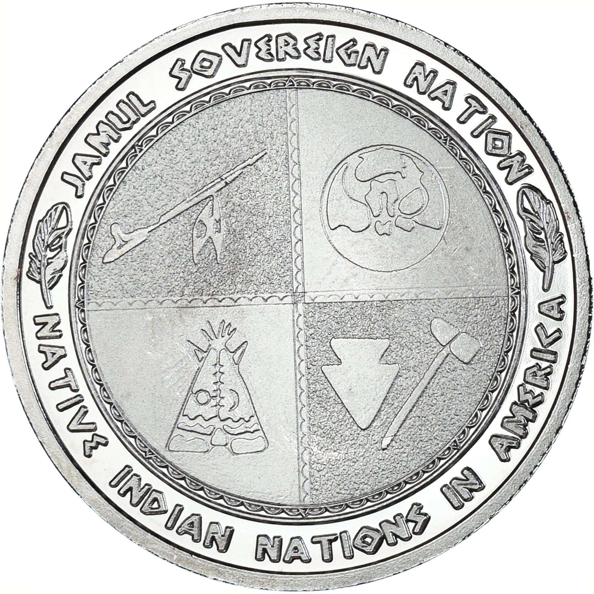 Coin, United States, Half Dollar, 2023, Santee tribes.BE, MS(63), Copper-nickel