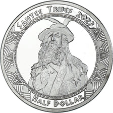 Coin, United States, Half Dollar, 2023, Santee tribes.BE, MS(63), Copper-nickel