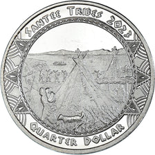 Moeda, Estados Unidos da América, quarter dollar, 2023, Santee tribes.BE