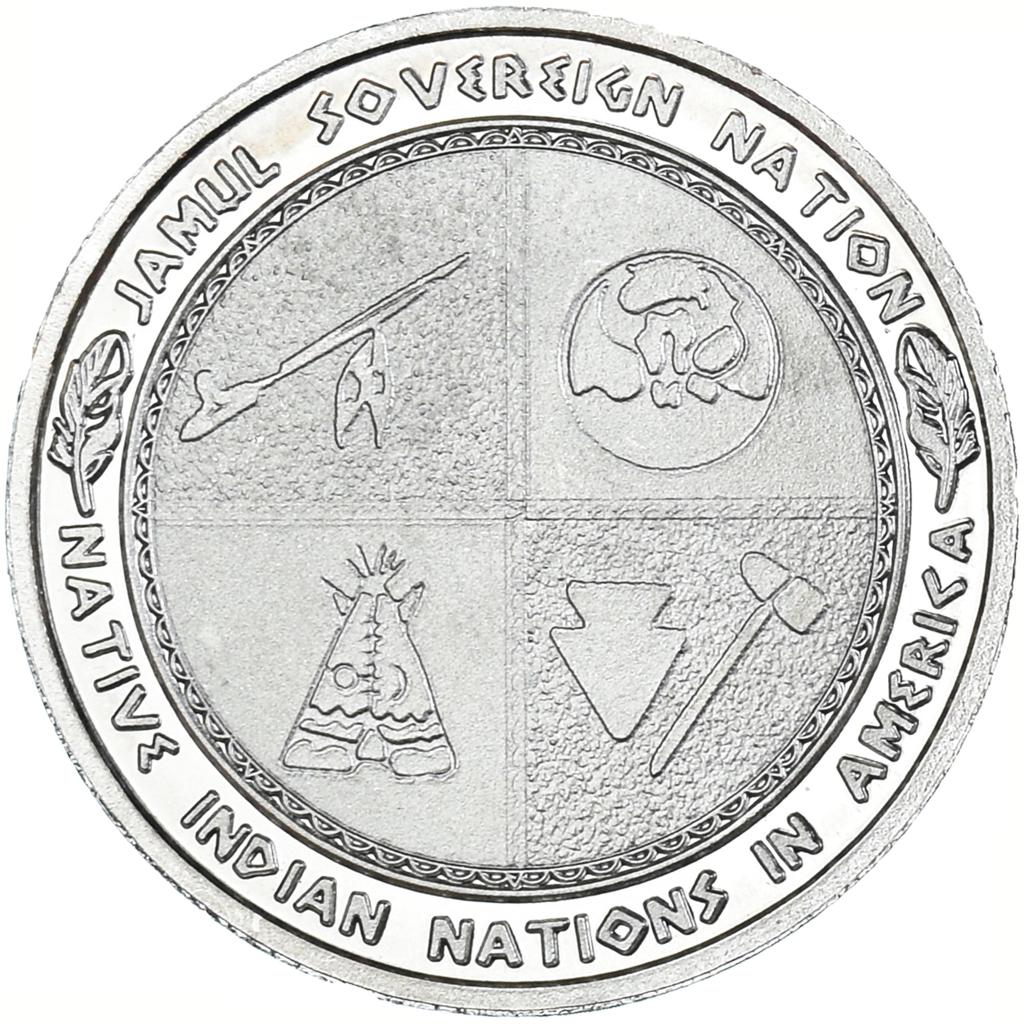 Coin, United States, quarter dollar, 2023, Santee tribes.BE, MS(63), Cupronickel