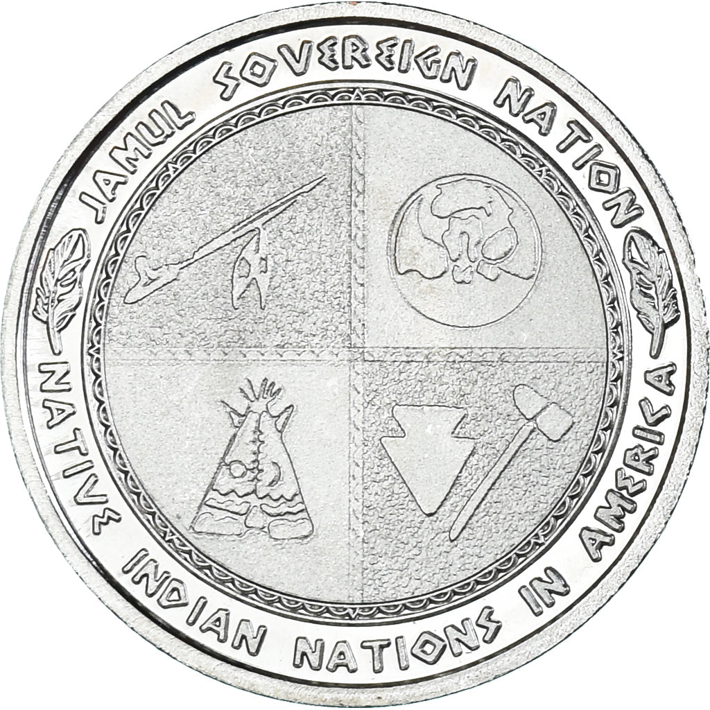 Coin, United States, Dime, 2023, Santee tribes.BE, MS(63), Cupronickel
