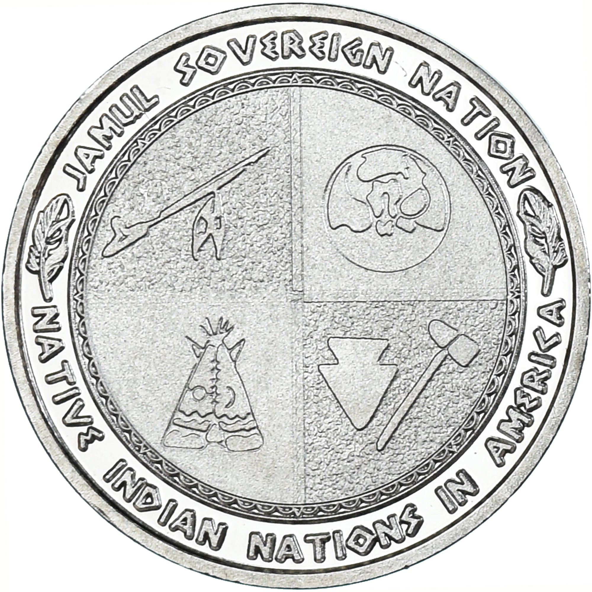 Coin, United States, 5 Cents, 2023, Santee tribes.BE, MS(63), Cupronickel
