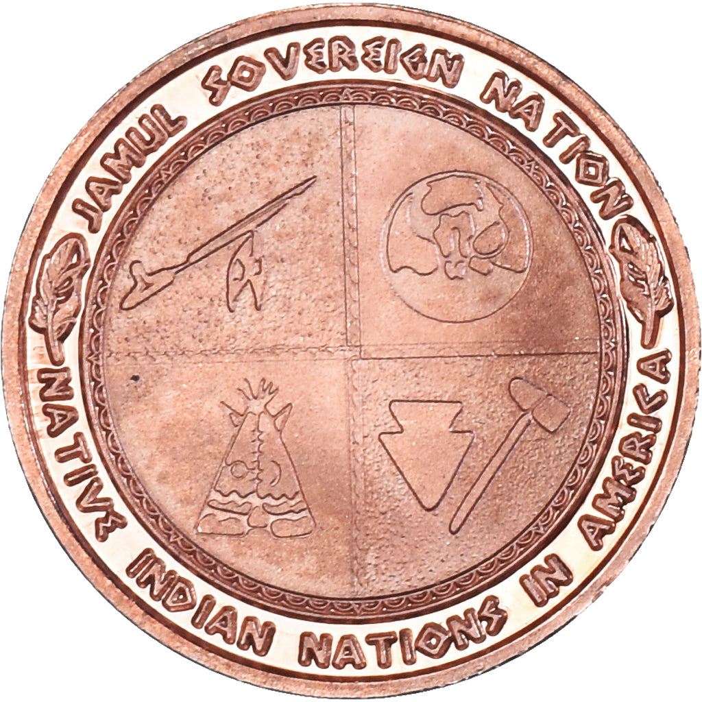Coin, United States, Cent, 2023, Santee tribes.BE, MS(63), Copper