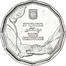 Coin, Israel, 5 New Shekels, 2021, With Gratitude, MS(63), Cupronickel