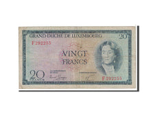Luxembourg, 20 Francs, 1955, KM:49a, VF(20-25)
