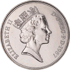 Munten, Groot Bretagne, Elizabeth II, 10 Pence, 1987, UNC-, Cupro-nikkel, KM:938