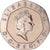 Moneda, Gran Bretaña, Elizabeth II, 20 Pence, 1987, SC, Cobre - níquel, KM:939