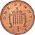 Coin, Great Britain, Penny, 2003, AU(50-53), Copper Plated Steel