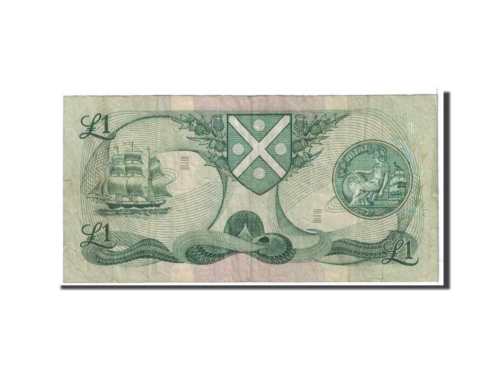 Scotland, 1 Pound, 1979, KM:111d, 1979-10-15, VF(20-25)