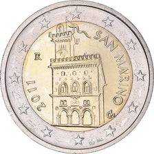 San Marino, 2 Euro, 2011, Rome, MS(60-62), Bi-Metallic, KM:447