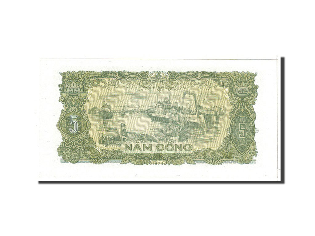 Vietnam, 5 Dong, 1976, KM:81b, UNC(65-70)
