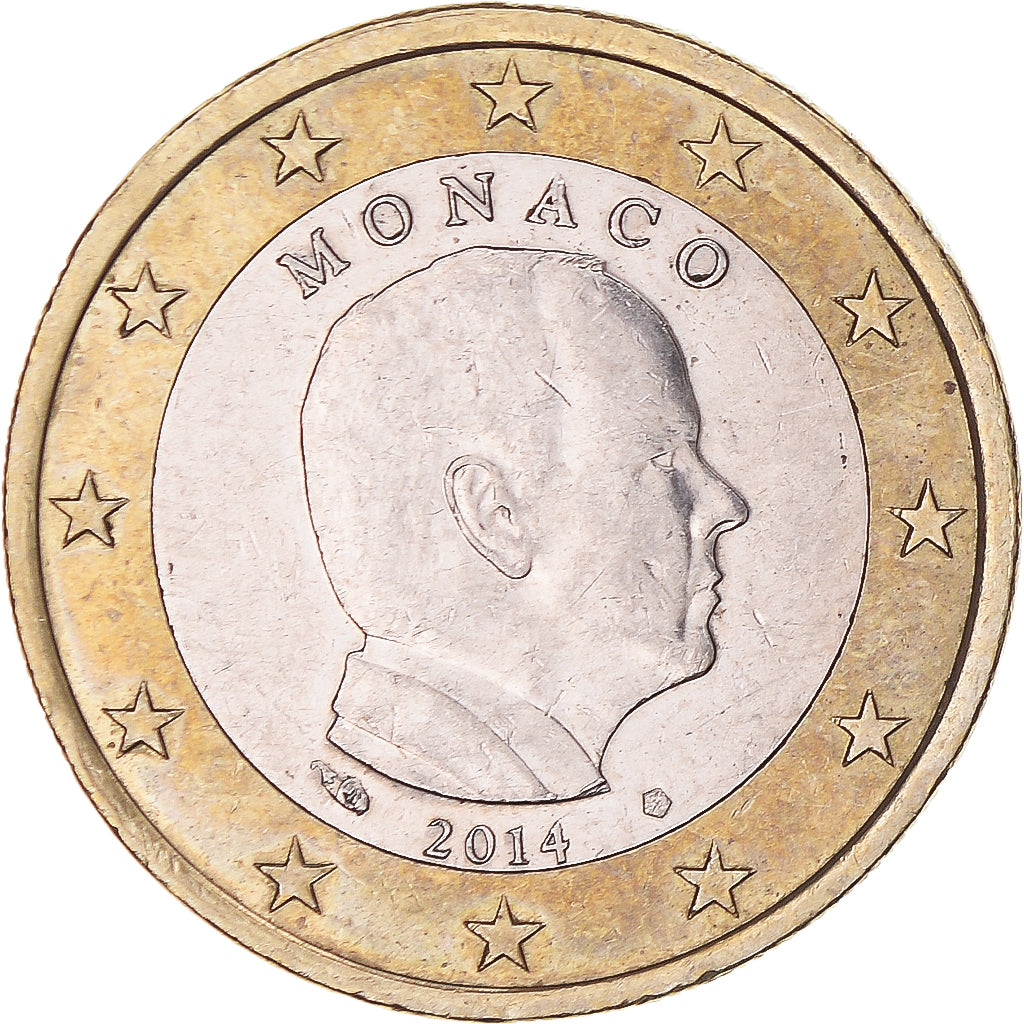 Monaco, Euro, 2014, ZF, Bi-Metallic