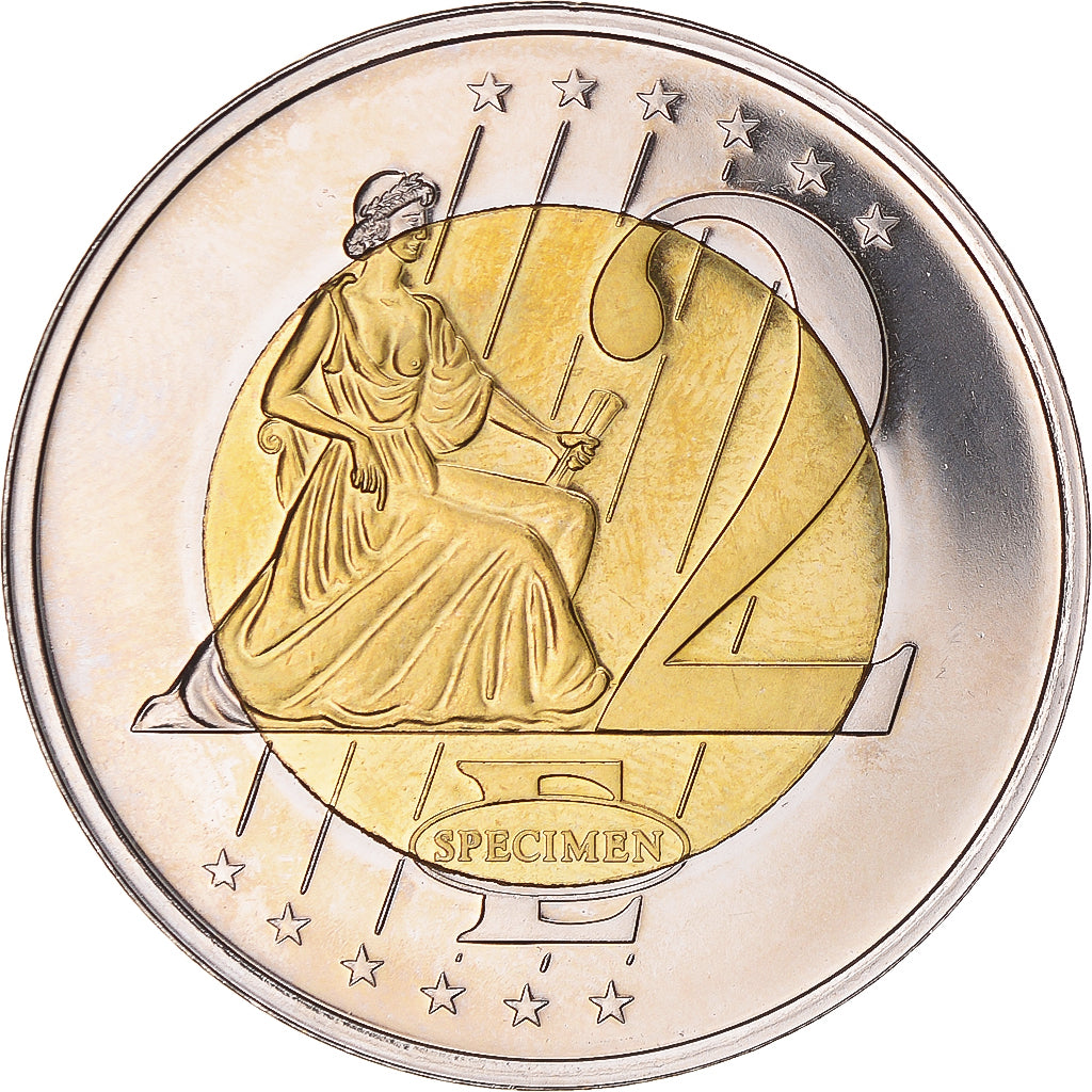 Vatican, 2 Euro, Benoit XVI, 2007, unofficial private coin, MS(65-70)