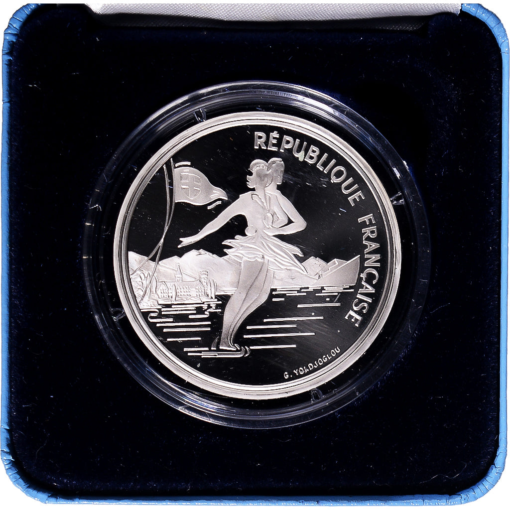 Coin, France, 100 Francs, 1989, Monnaie de Paris, Patineurs .BE, MS(65-70)