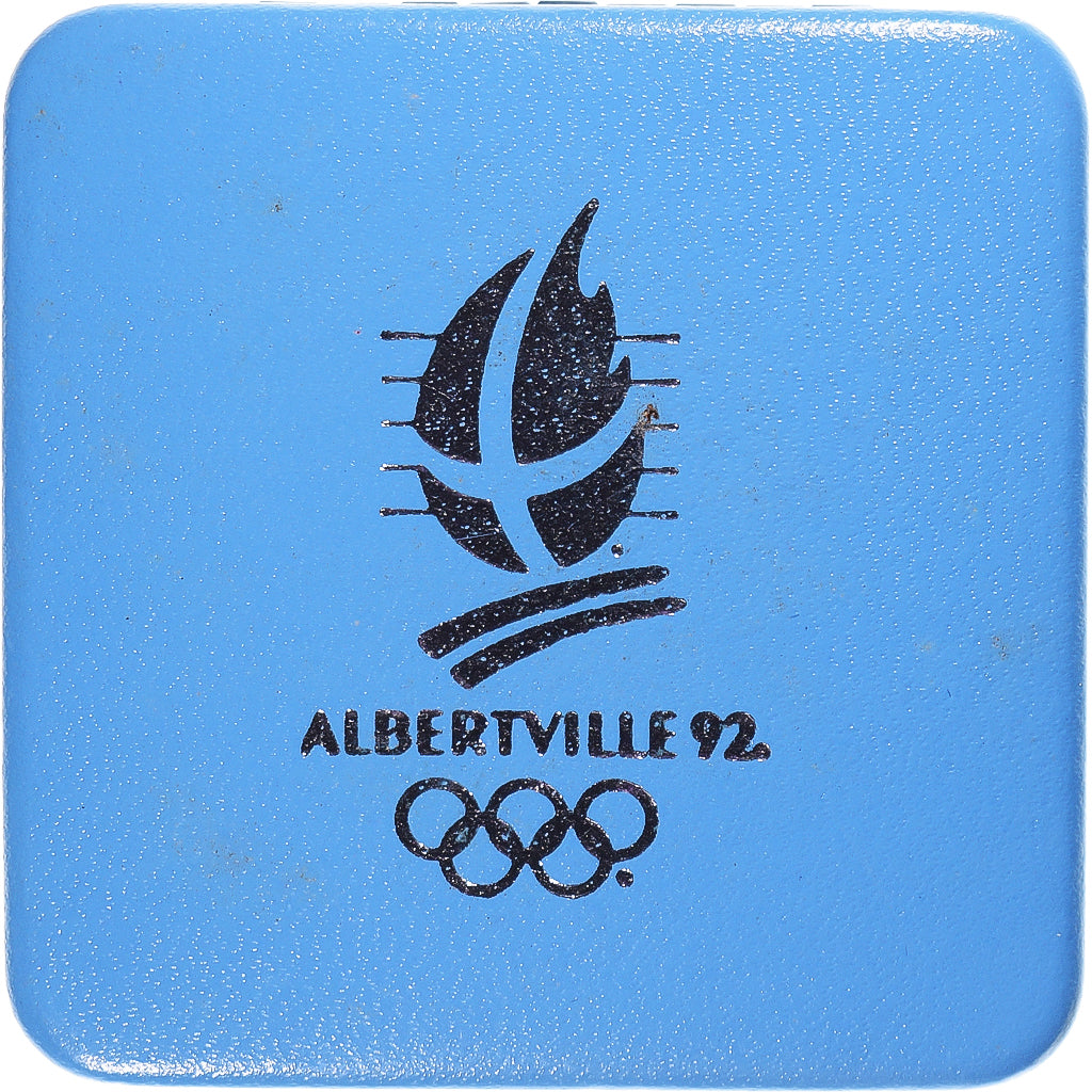 Coin, France, 100 Francs, 1990, Monnaie de Paris, JO Alberville Slalomeur et