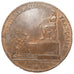 FRANCE, 5 Décimes, 1793, Paris, AU(55-58), Bronze, Gadoury #390, 24.80
