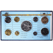 Monnaie, France, Coffret 1 c. à 50 frs., 1978, Monnaie de Paris, FDC, FDC